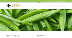 Desktop Screenshot of adarshguargum.com